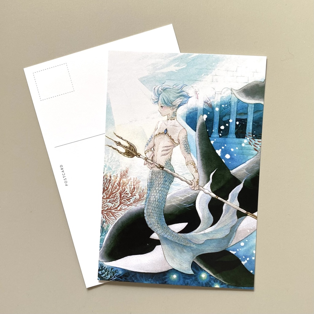 ポストカード トリトン