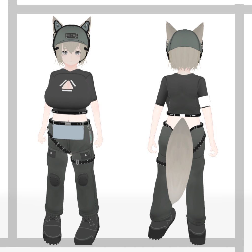 オリジナル3Dモデル『フクス-M2』