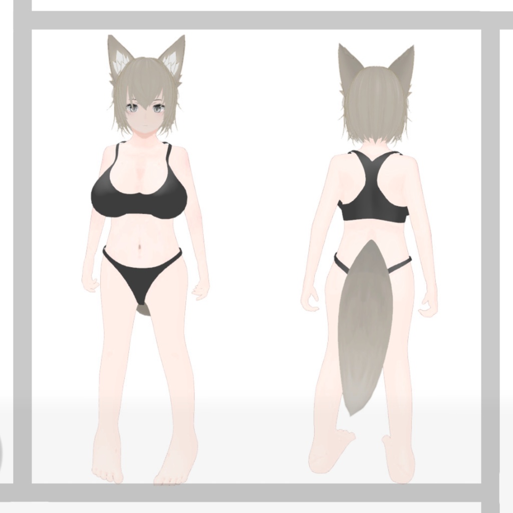 オリジナル3Dモデル『フクス-M2』