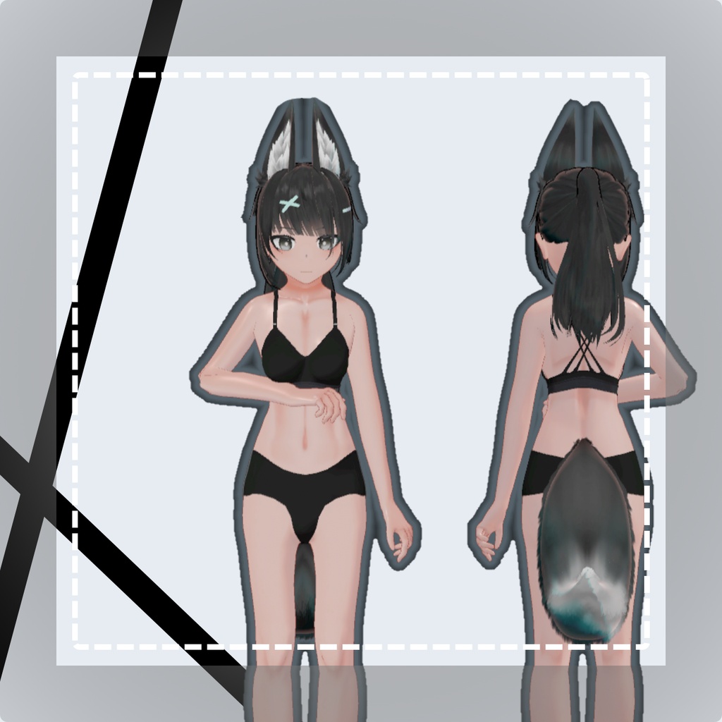 【発売記念セール5/22~6/3】オリジナル3Dモデル【ネノエ-NENOE】