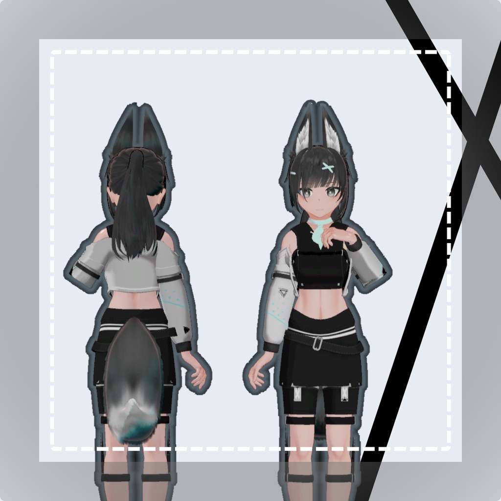 【発売記念セール5/22~6/3】オリジナル3Dモデル【ネノエ-NENOE】