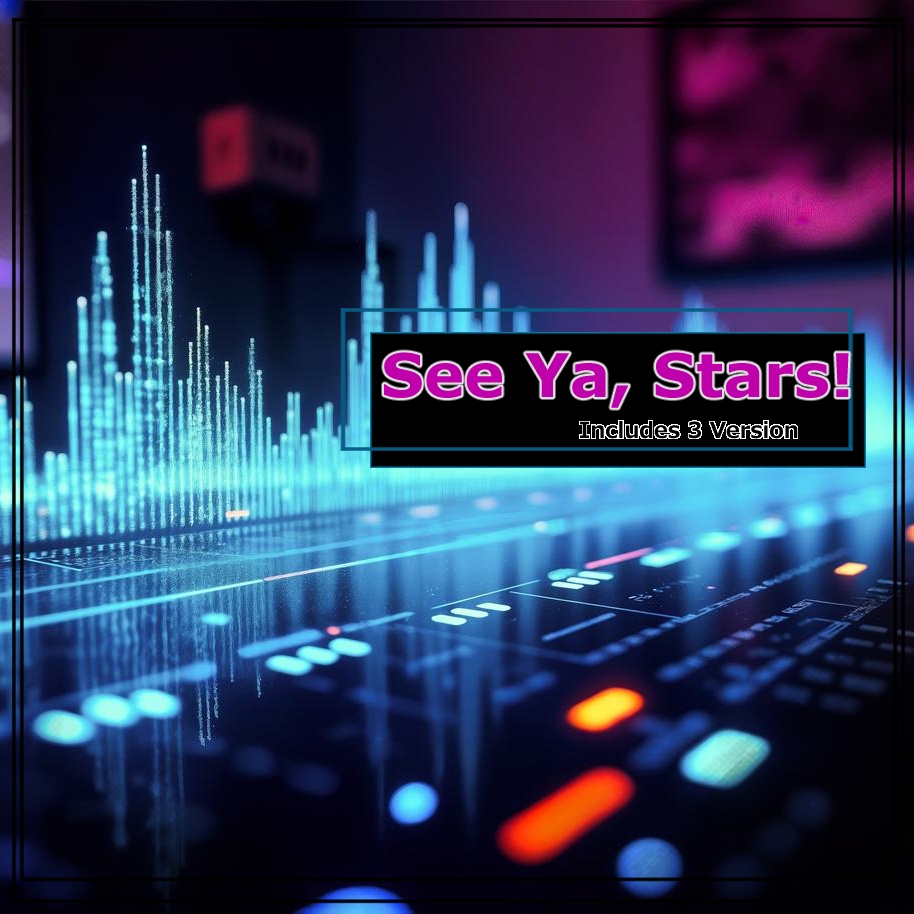 【配信xエンディング】3Verセット「See Ya, Stars! 」明るい/ポップ/シンセ/電子音/可愛い【雑談BGM/動画ED】