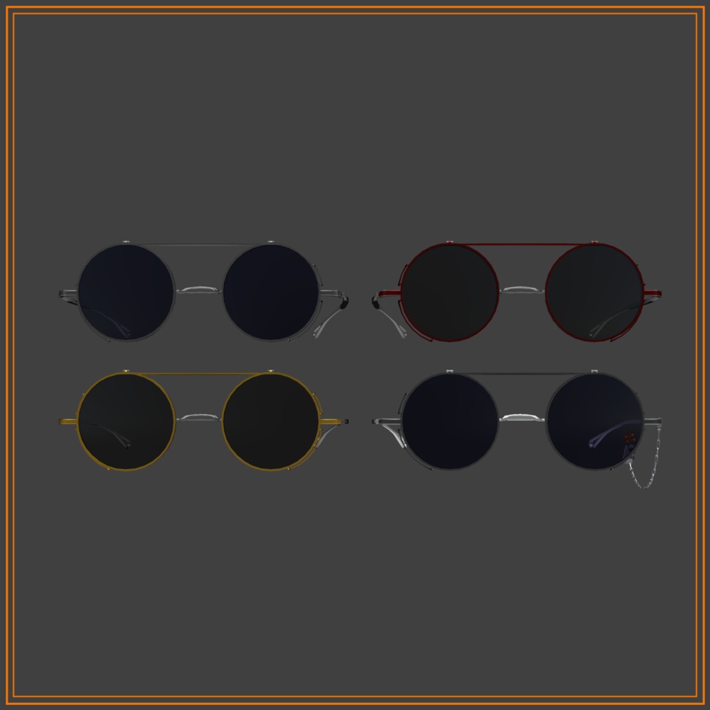 フリップアップ眼鏡(SHG-22-0101_flip)