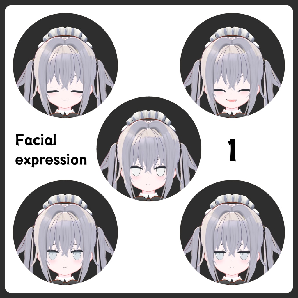 オリジナル3Dモデル/ココノ (Cocono) SHA-25-0201