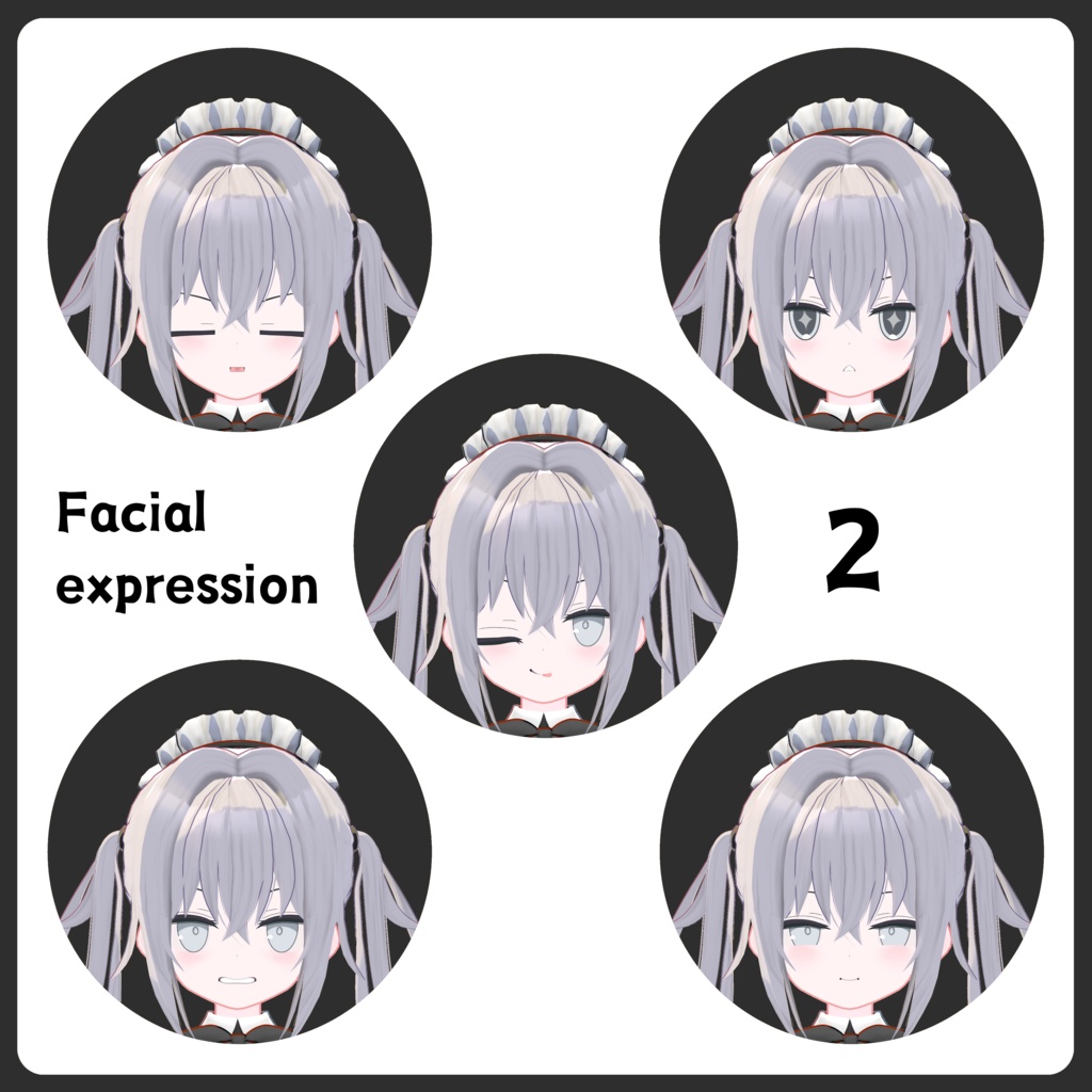 オリジナル3Dモデル/ココノ (Cocono) SHA-25-0201