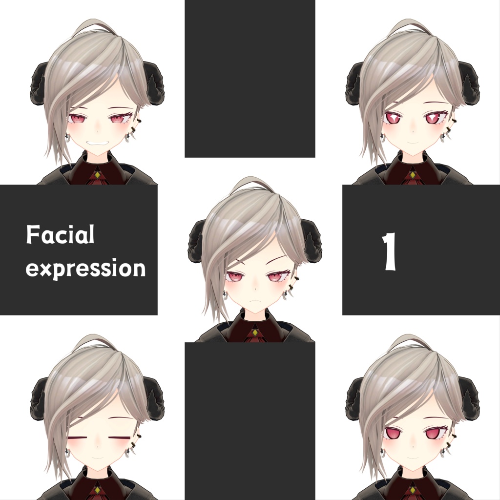 オリジナル3Dモデル/ラチャ(Racha)SHA-25-0501