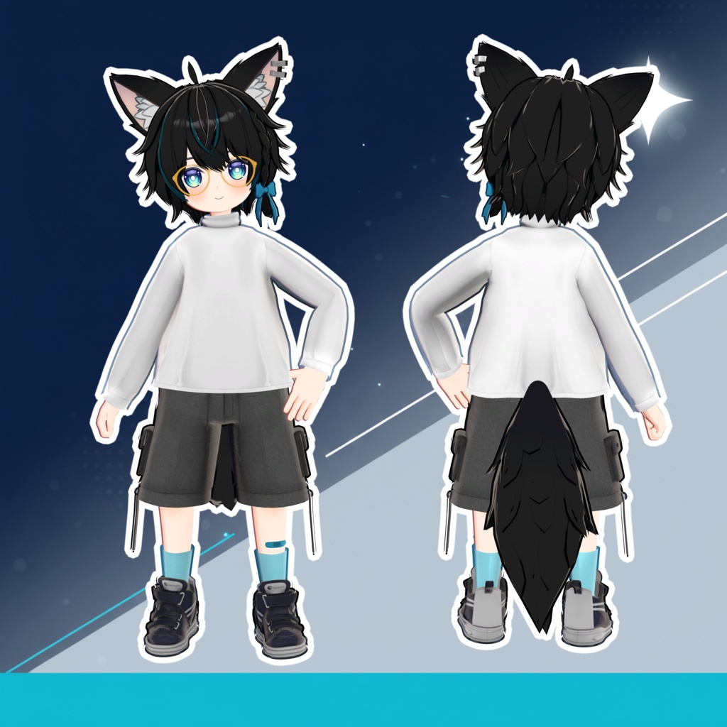 オリジナル3Dモデル/柚然(Yuzen)SHA-25-1201