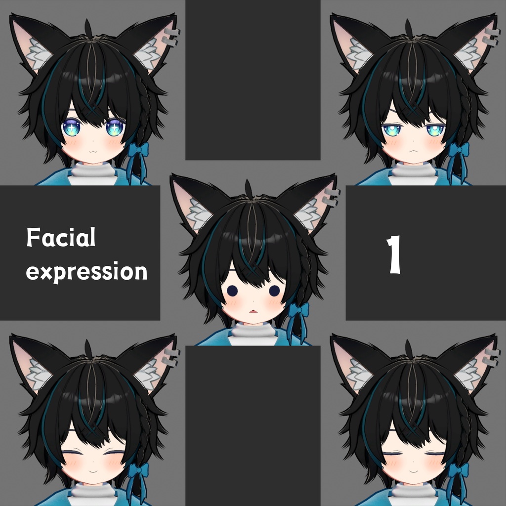 オリジナル3Dモデル/柚然(Yuzen)SHA-25-1201