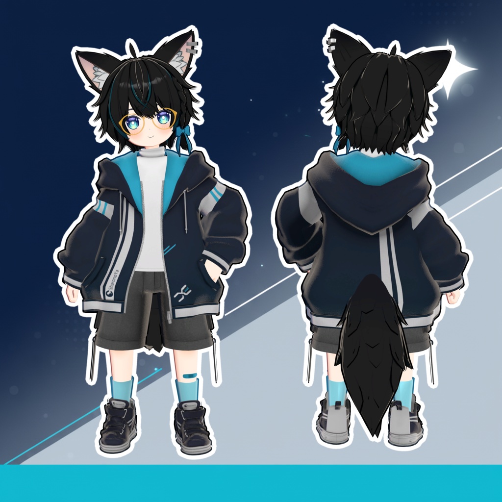 オリジナル3Dモデル/柚然(Yuzen)SHA-25-1201