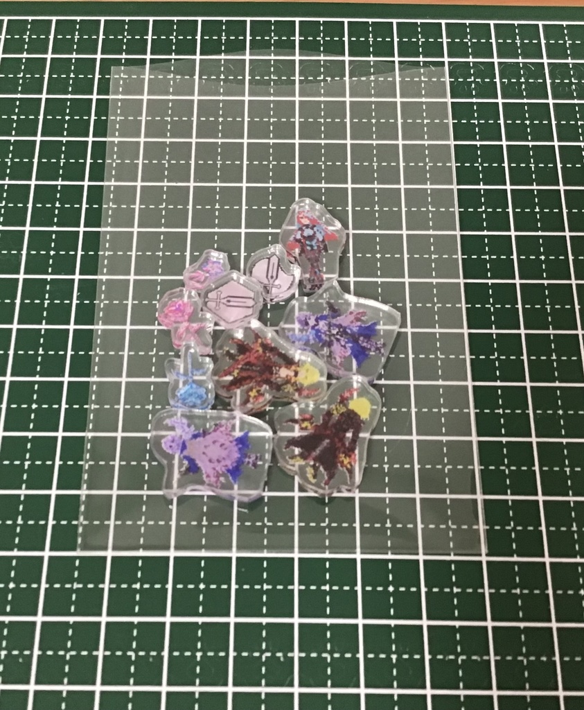 小サタブフアクリルパーツセット①