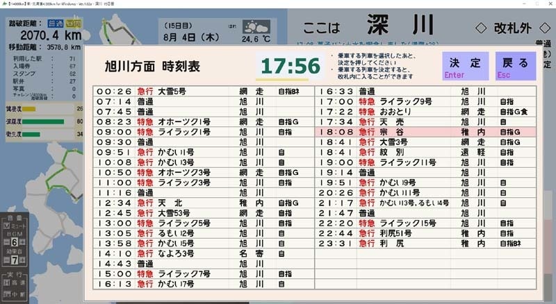 新・北海道4,000km