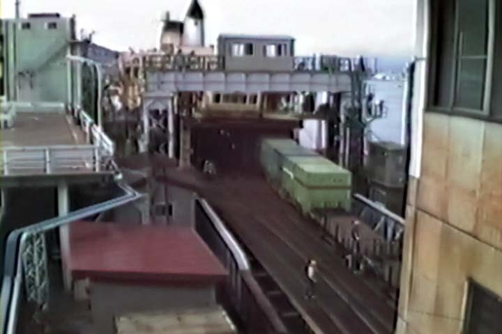 08 青函連絡船 青森 → 函館, 函館桟橋 羊蹄丸 着岸から離岸まで ほか