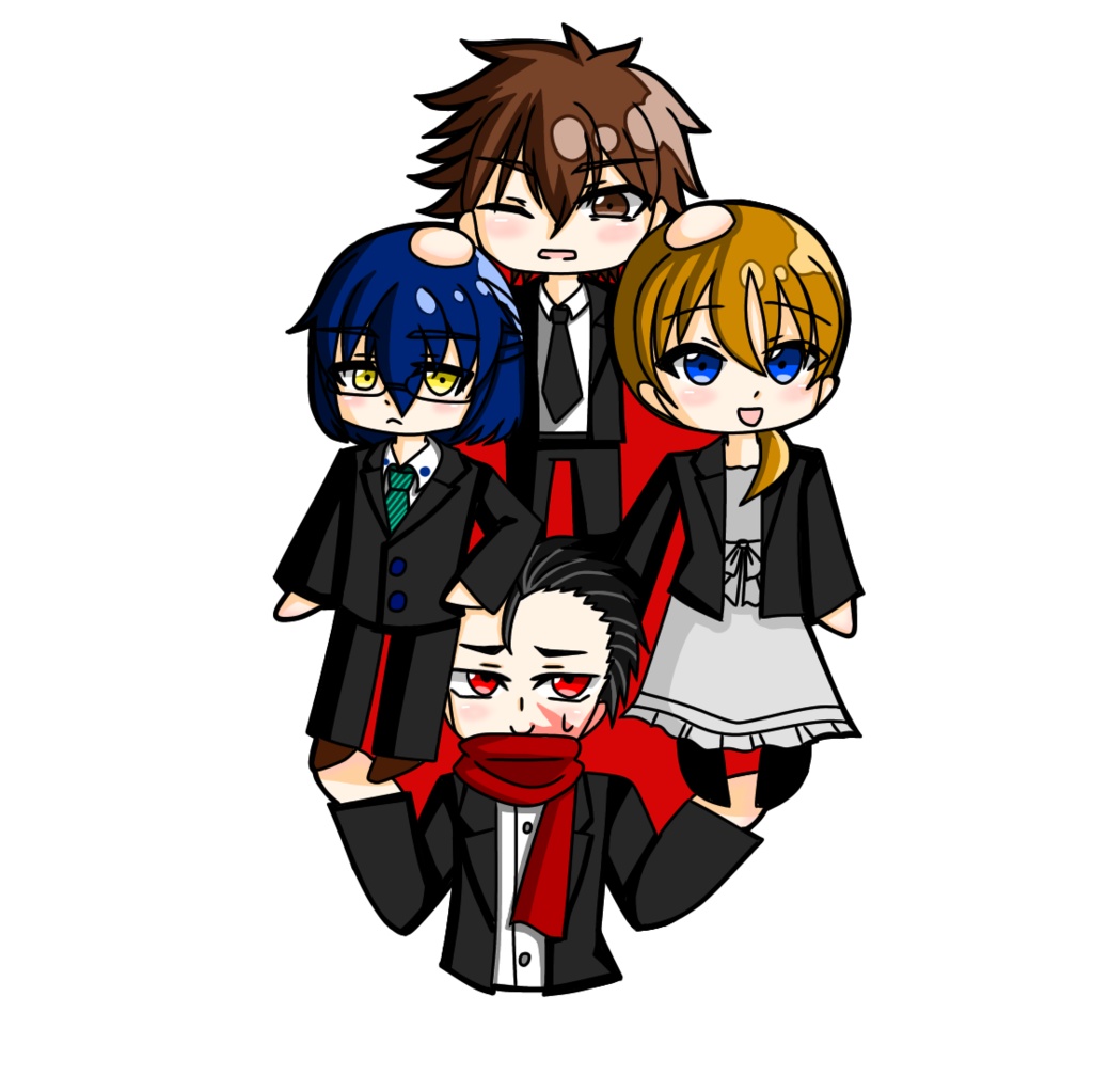 磐裂班アクリルキーホルダーNo.1