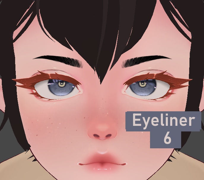 Thick Eyeliner - Vroid Texture