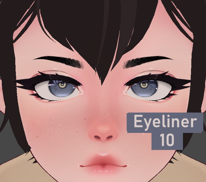 Thick Eyeliner - Vroid Texture