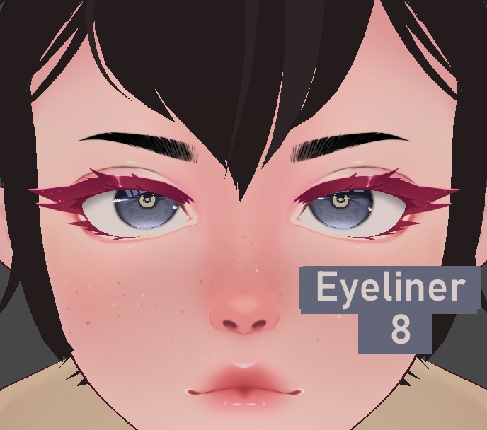 Thick Eyeliner - Vroid Texture