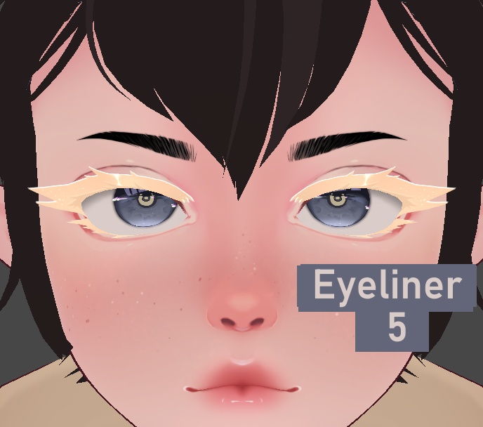 Thick Eyeliner - Vroid Texture