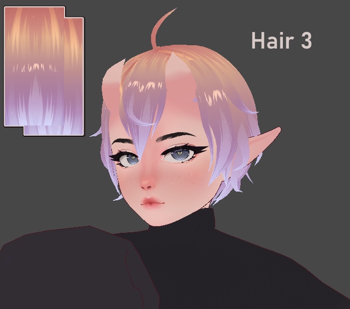 Gradient Hair Texture - VRoid