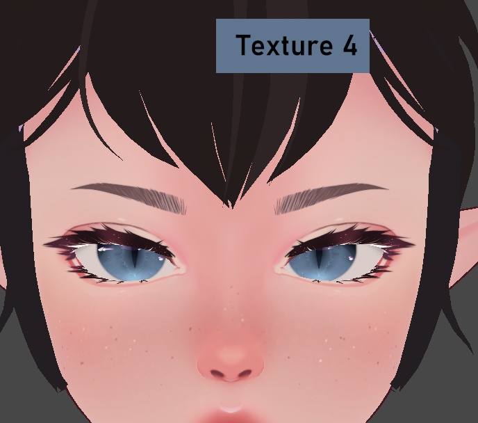 mooshibee's Serious Brows - VRoid