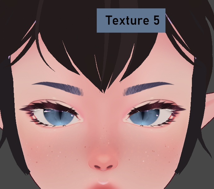 mooshibee's Serious Brows - VRoid