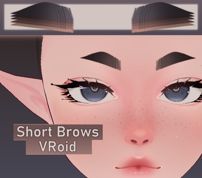 Short Brows - VRoid