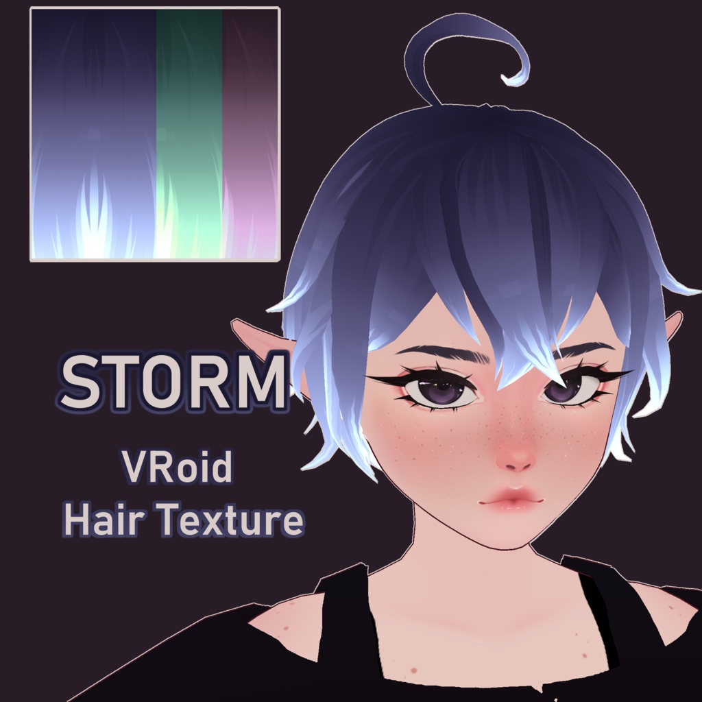 Storm - VRoid Hair Texture