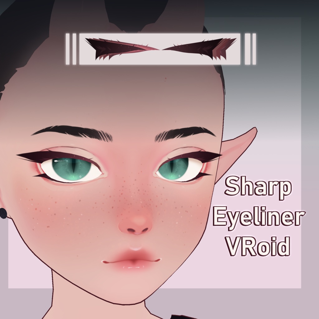 Sharp Eyeliner - VRoid