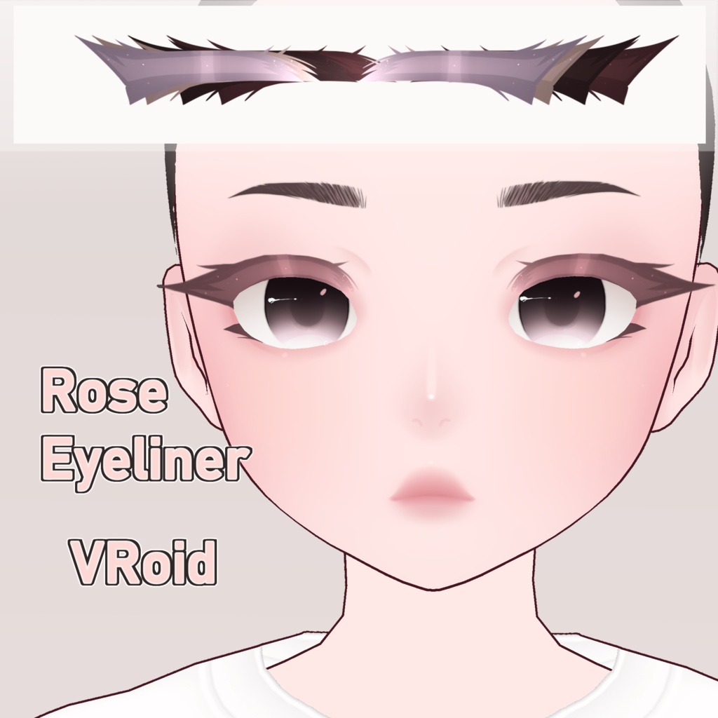 Rose Eyeliner - VRoid