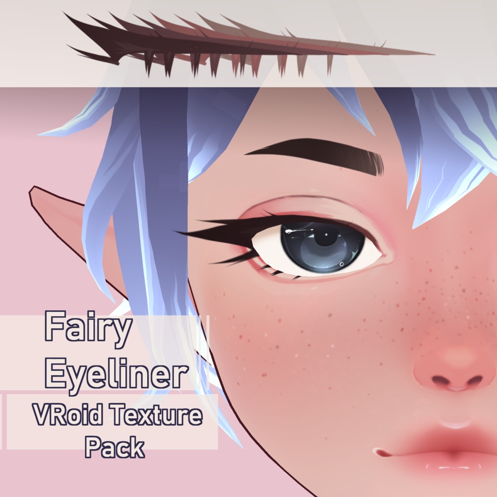 Fairy Eyeliner - VRoid Texture Pack