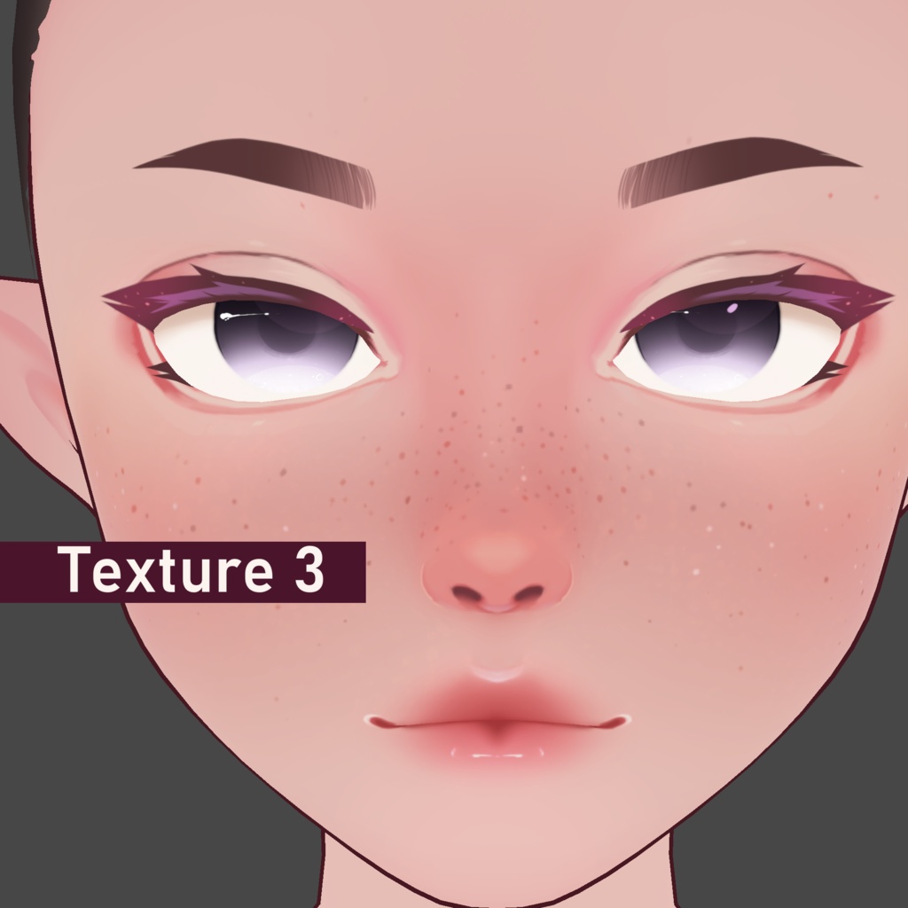 Silky Eyeliner - VRoid Texture Pack