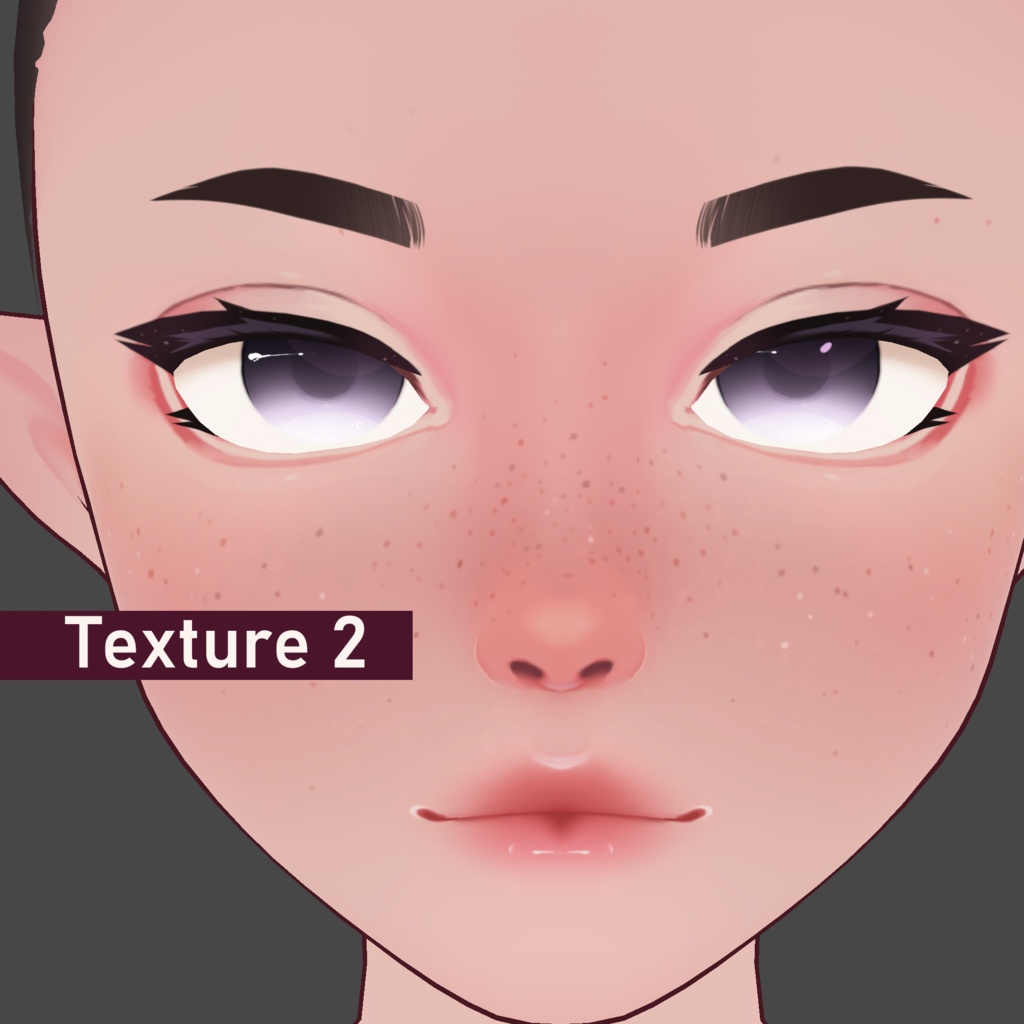 Silky Eyeliner - VRoid Texture Pack