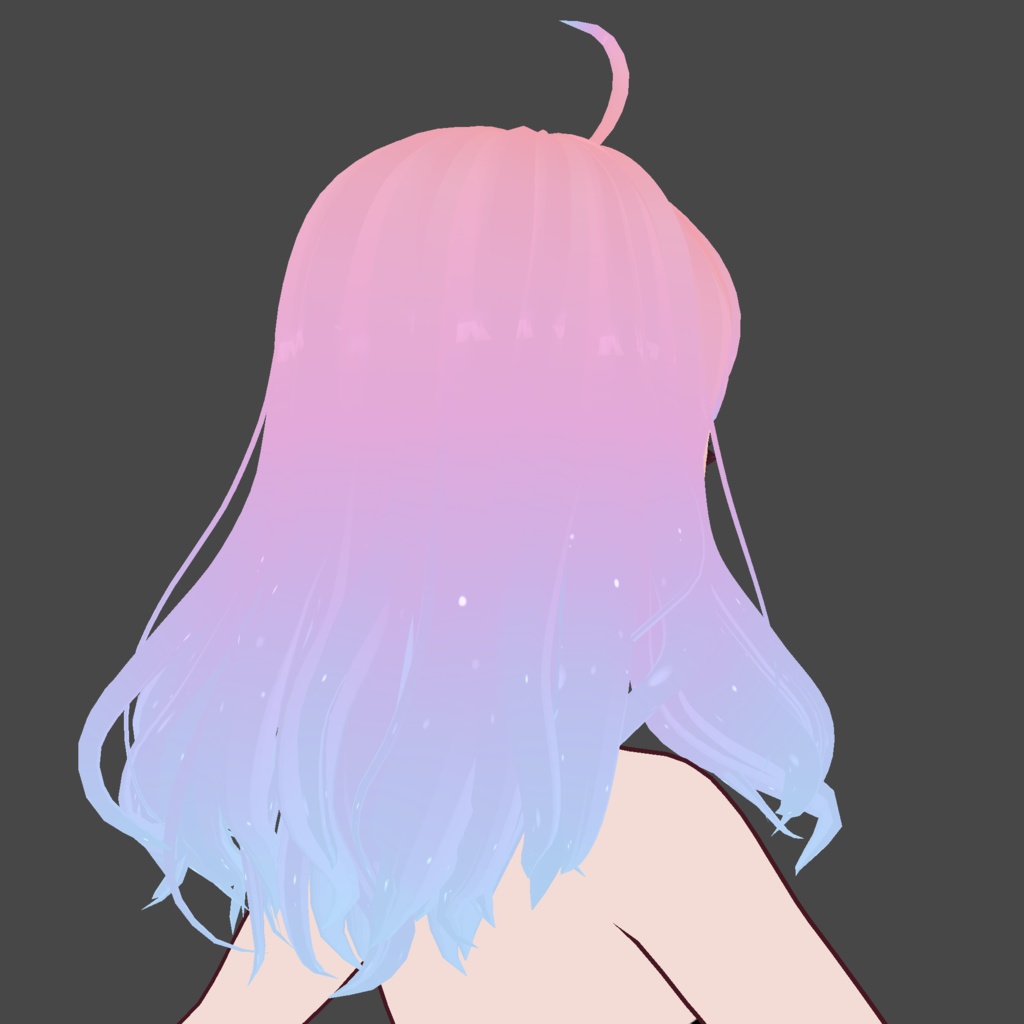 Blue to Pink - VRoid Hair Texture