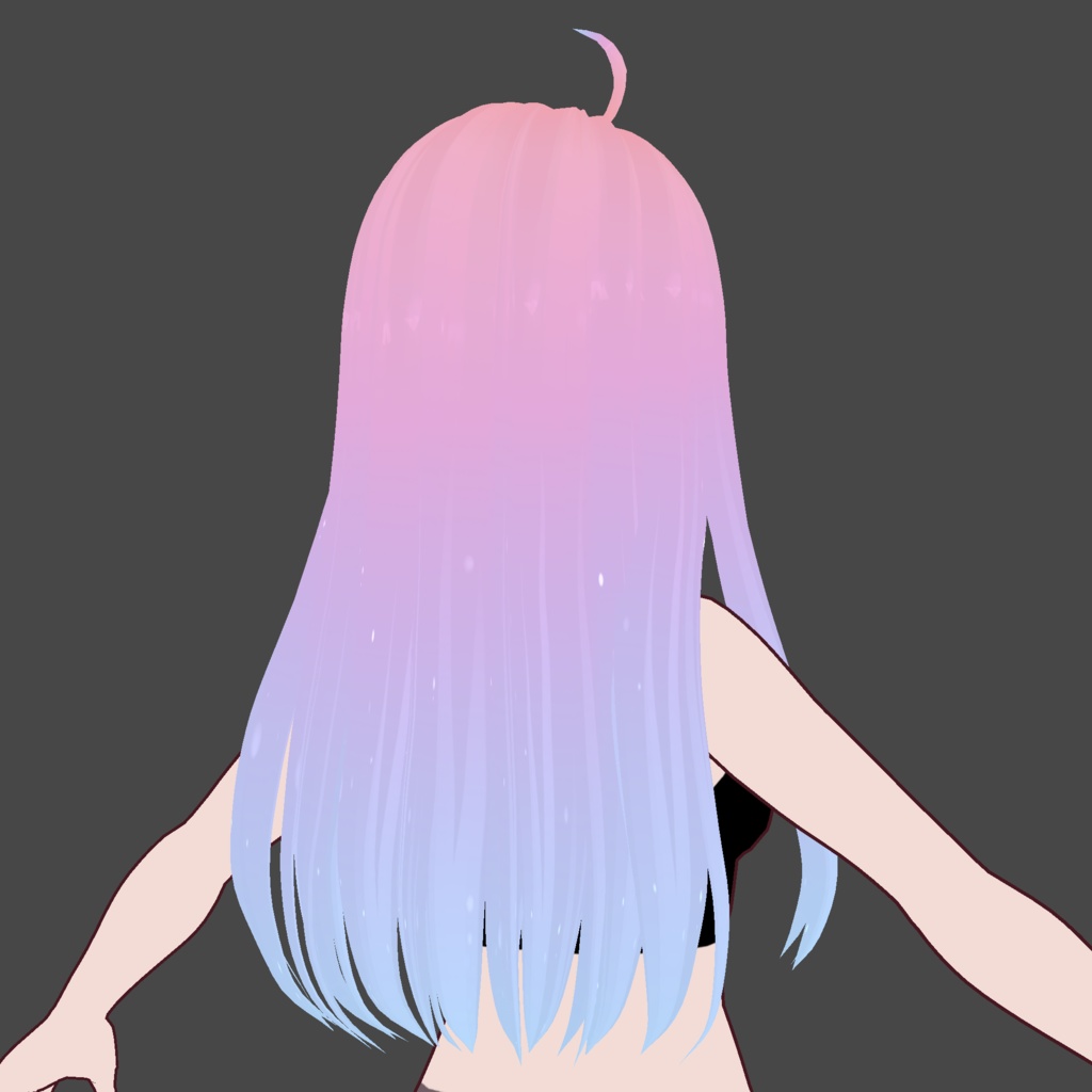 Blue to Pink - VRoid Hair Texture