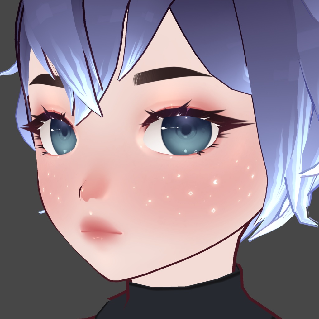 Moon and Star Blush - VRoid Cheek Texture