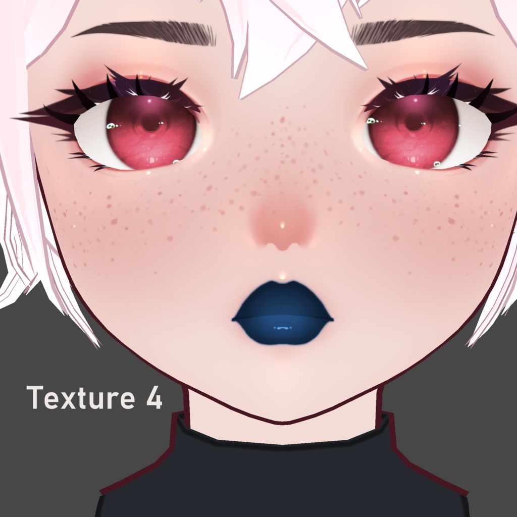 Ombre Lipstick - VRoid Texture Pack