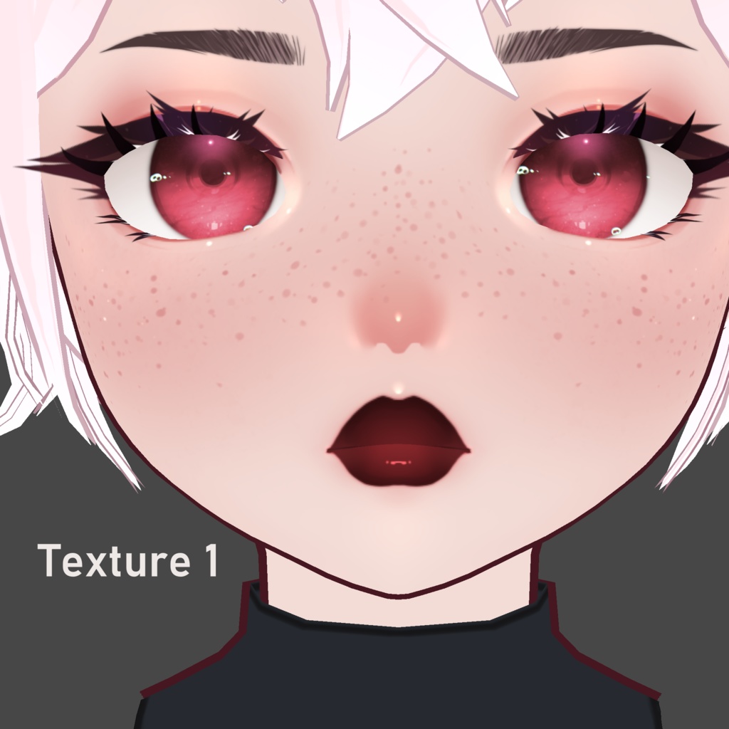 Ombre Lipstick - VRoid Texture Pack