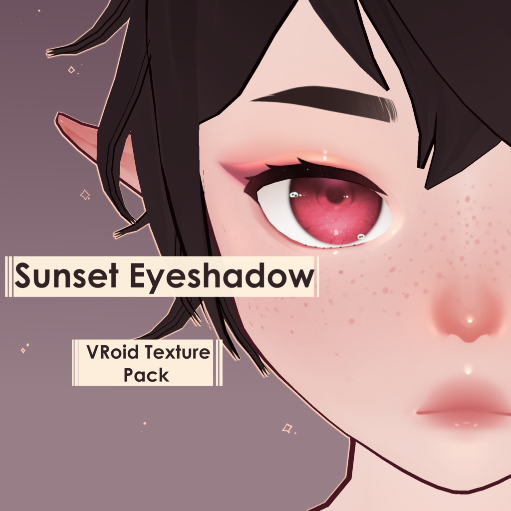 Sunset Eyeshadow - VRoid Texture Pack