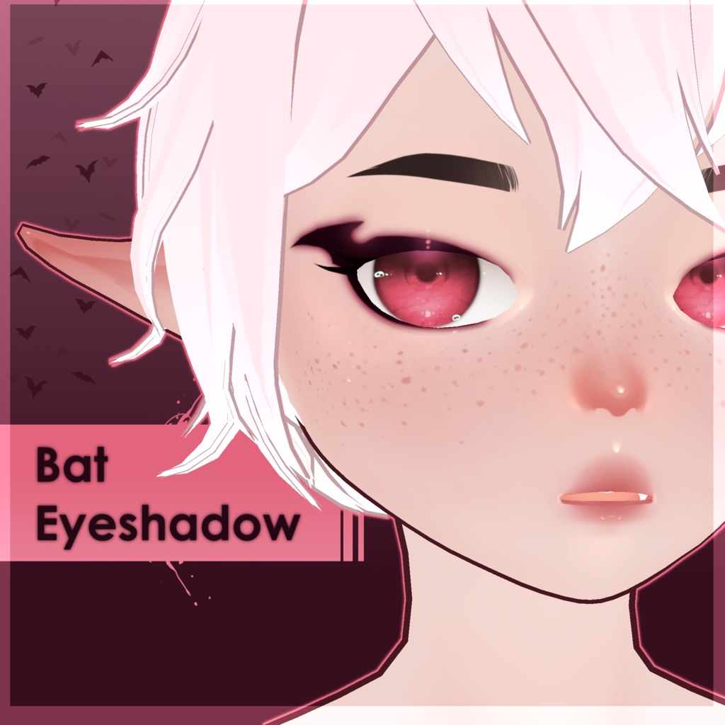 Bat Eyeshadow - VRoid Texture