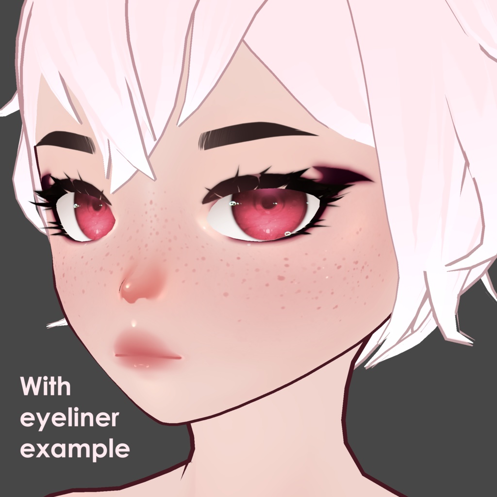 Bat Eyeshadow - VRoid Texture