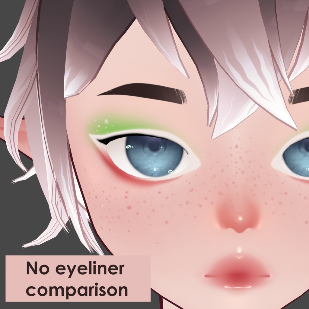 Christmas Eyeshadow - VRoid Texture