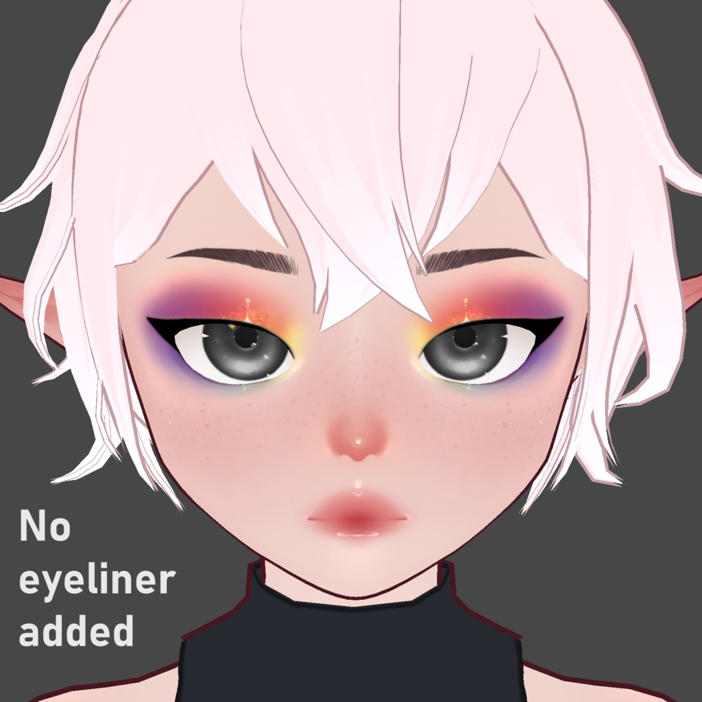 Rainbow Eyeshadow - VRoid Texture