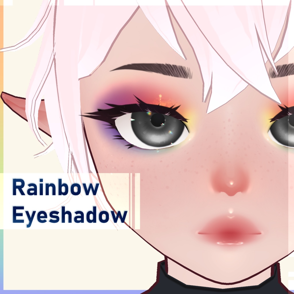 Rainbow Eyeshadow - VRoid Texture
