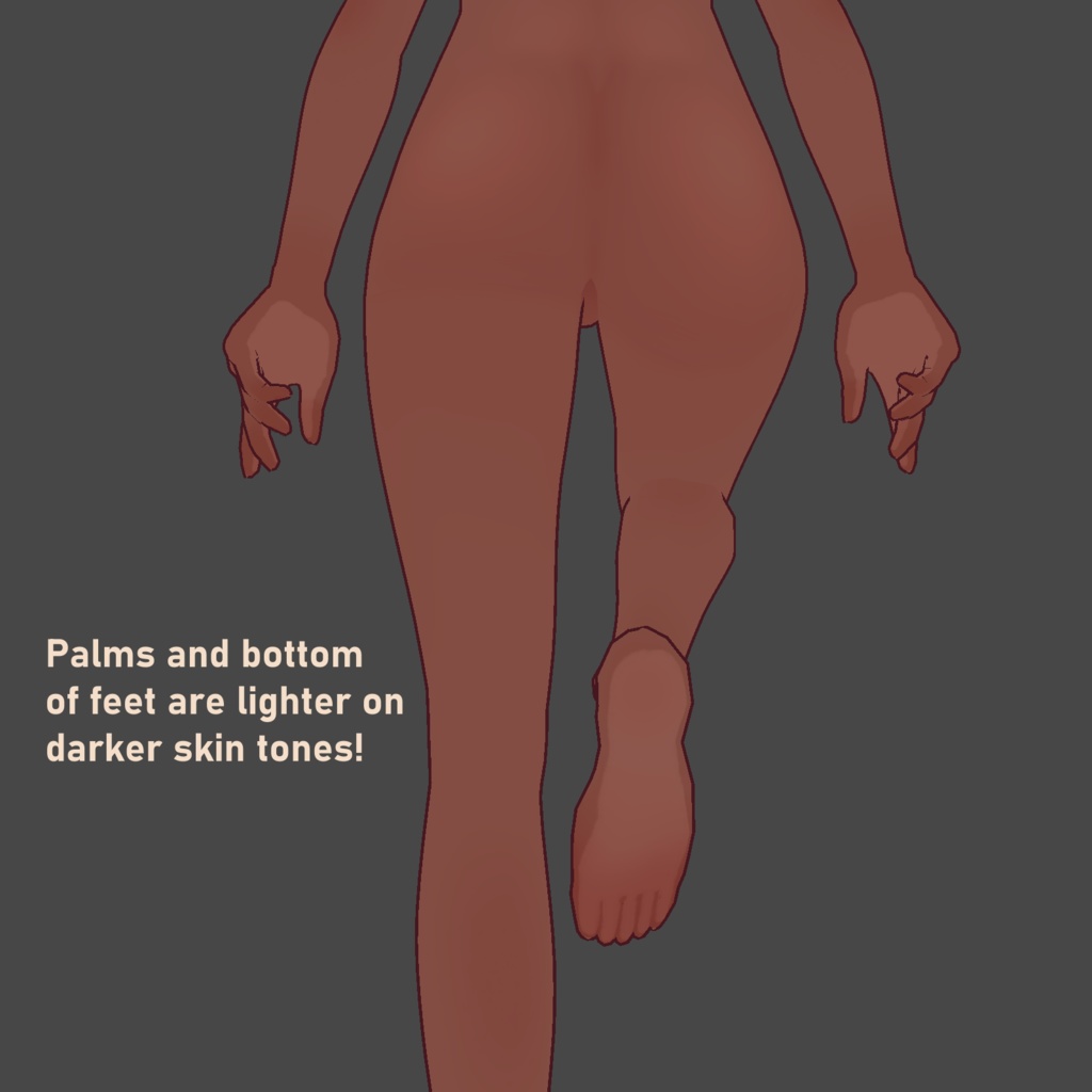 mooshibee's Simplistic Skin - VRoid Face and Body Texture