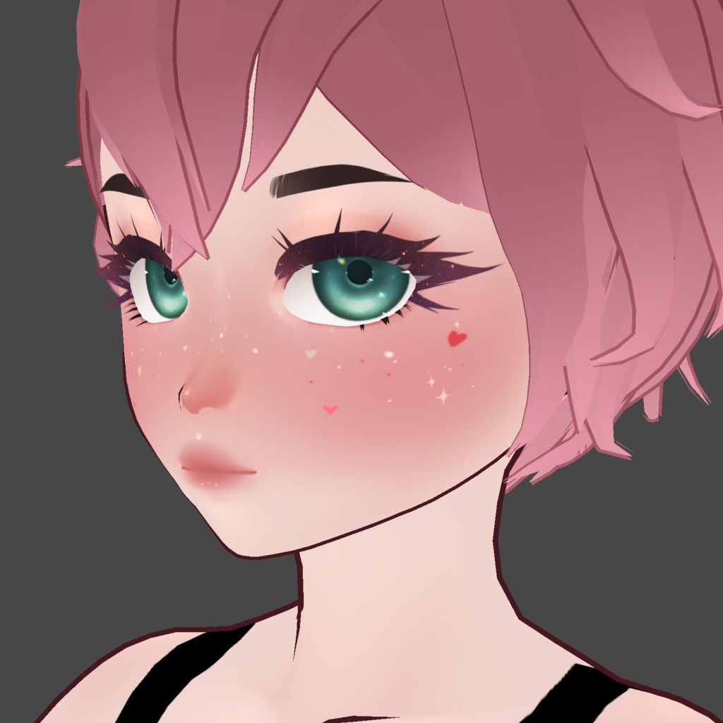Heart Blush - VRoid Texture