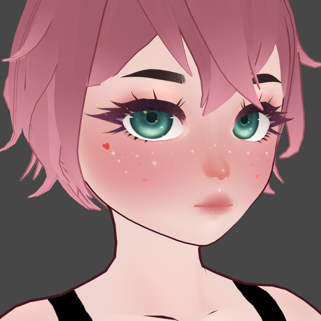 Heart Blush - VRoid Texture
