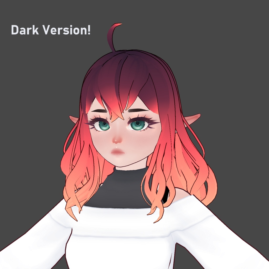 Sunset Hair - VRoid Hair Texture (with dark version!)