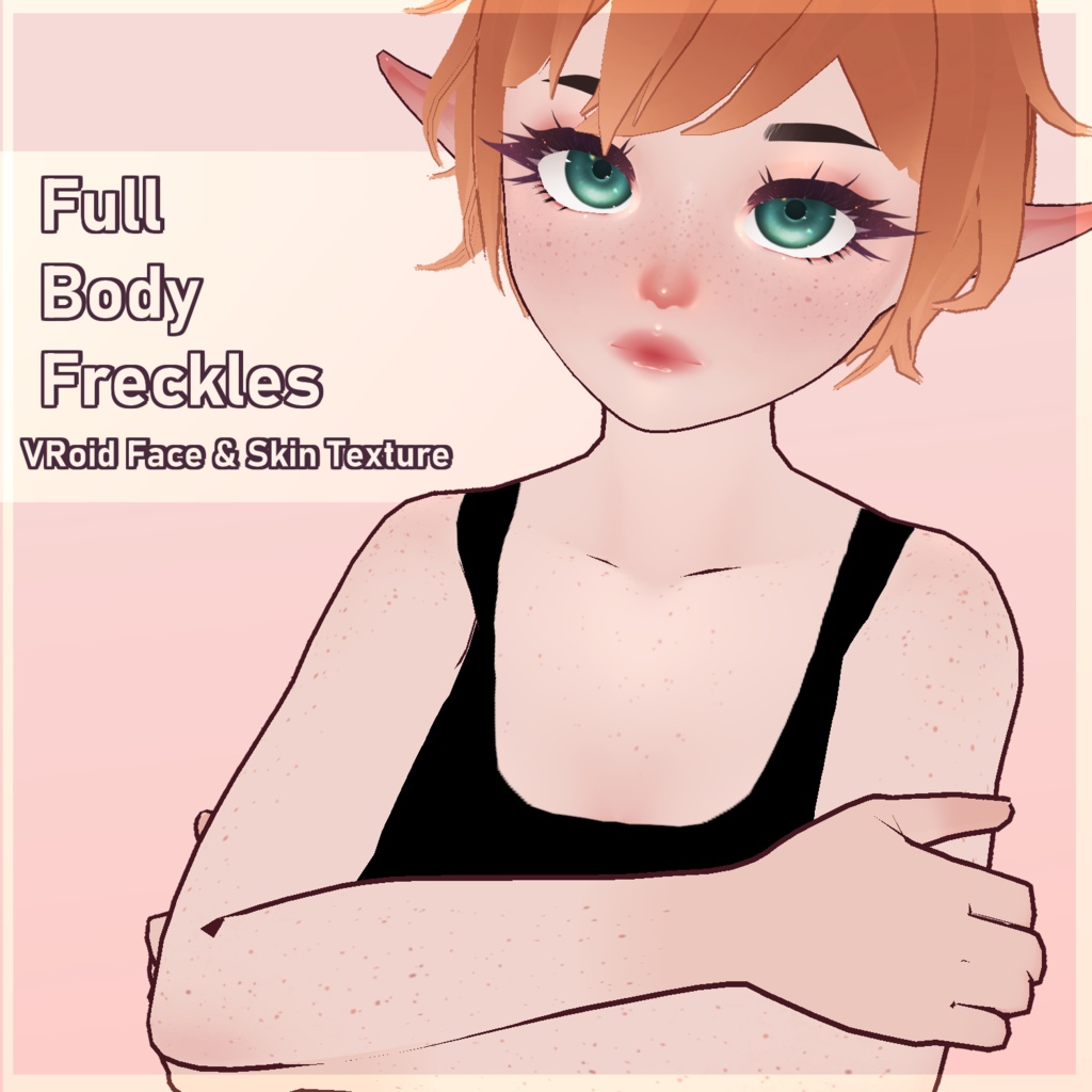 Full Body Freckles - VRoid Face and Body Overlay