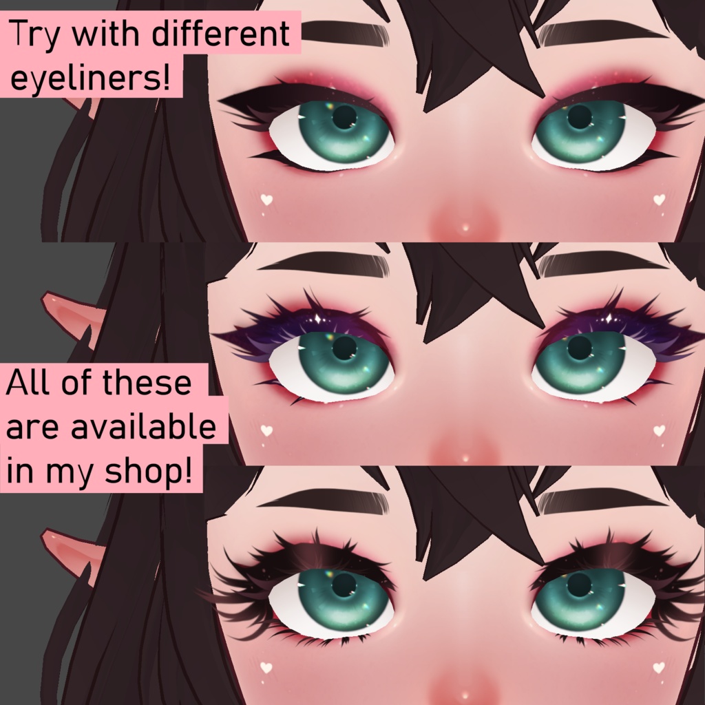 Valentine's Day Makeup! - VRoid Face Overlay