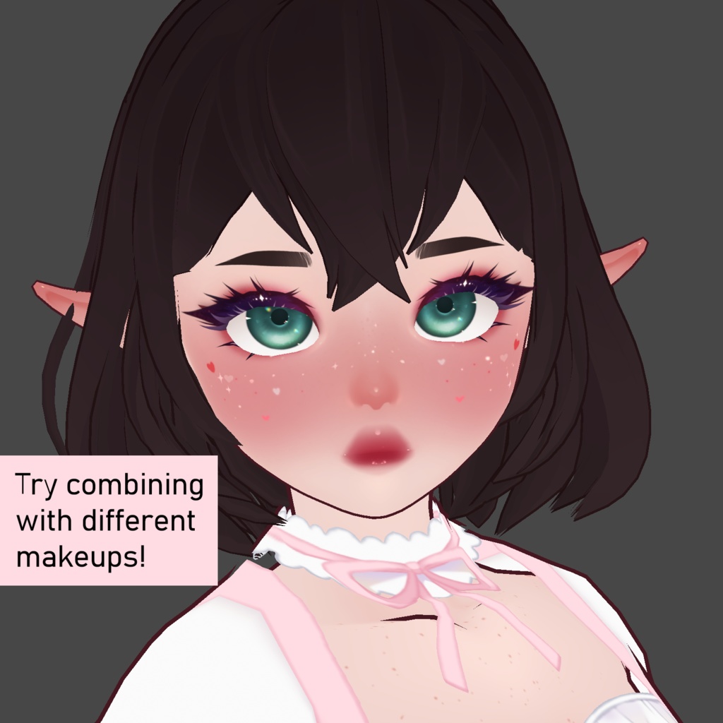 Valentine's Day Makeup! - VRoid Face Overlay