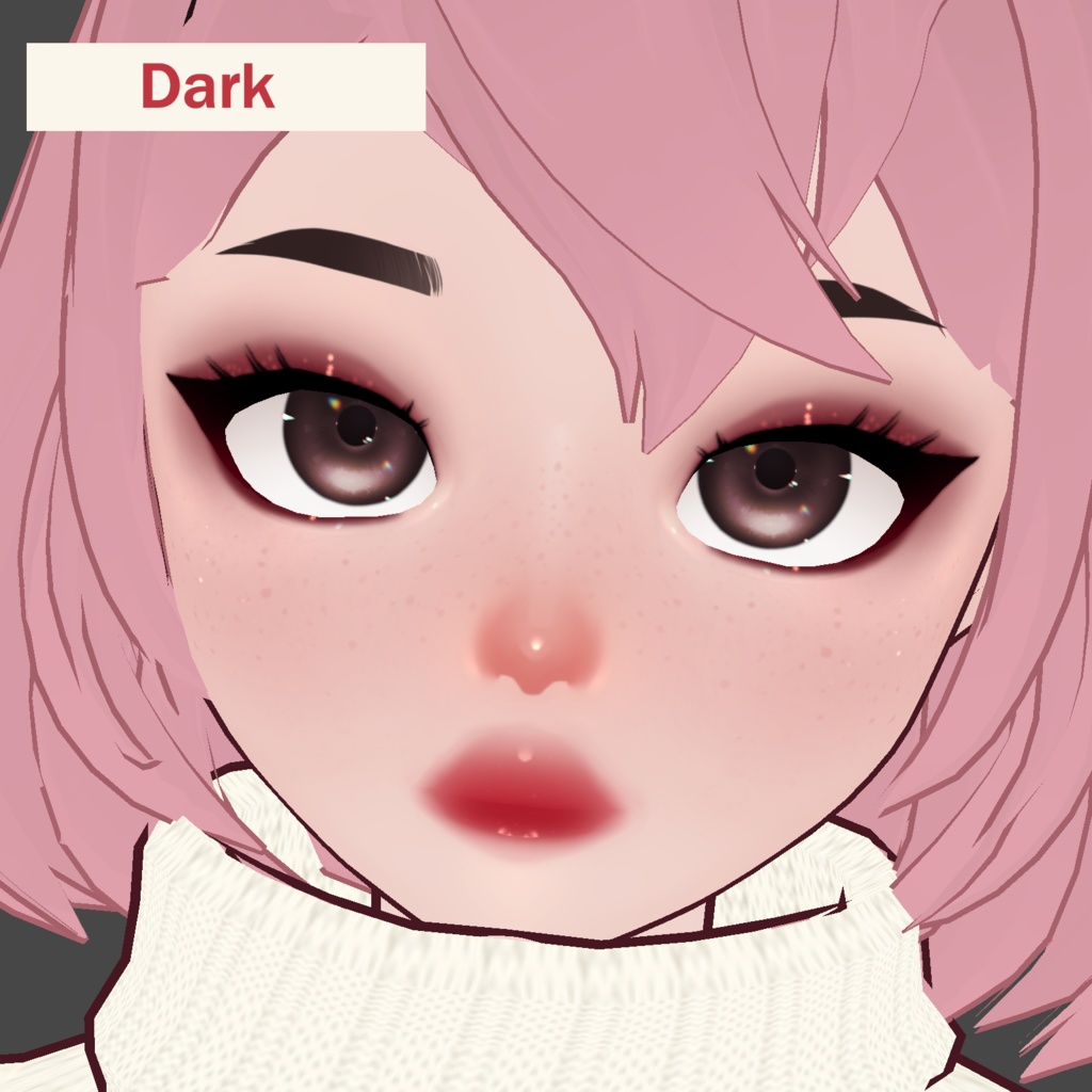 Cherry Eyeshadow - VRoid Face Overlay